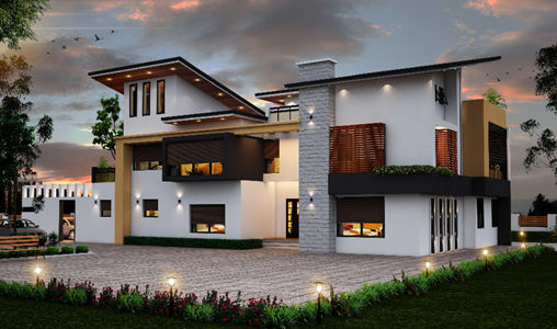 Chiếu sáng biệt thự